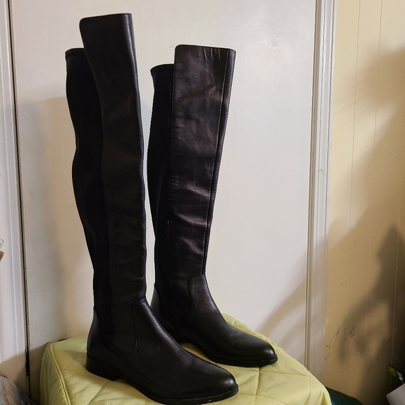 Clarks Bizzy Girl Tall Riding Boot Leather - Picture 3 of 10